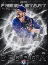 [DIGITAL] Topps Bunt - Jacob deGrom - Fresh Start 23 S1 - New Team Silver