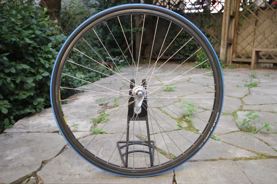 Shimano Dura Ace FH 7402 HB 7400 / Mavic MA40 36H 7 8 Sp UG Clincher Wheel Set - Bild 4 von 4