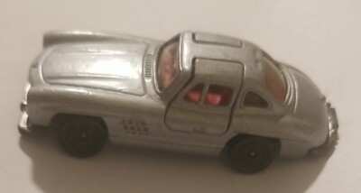 Tomica Mercedes Benz 300SL Silver 1/68 Diecast No.F19 Tomy Pocket