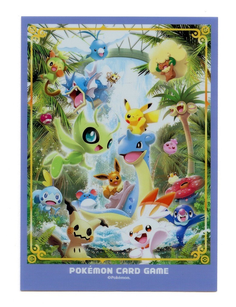 Singapore 1st Anniversary Individual Card Sleeve Pokemon Center Original