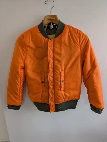 Alpha Industries MA-1 Bomber Jacket - USA Network COLONY Promo Gift - Men's M image 7