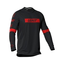 Leatt gravity 3.0 MTB jersey long sleeve for children Black Ciclismo