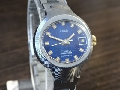 Uhrarmband Uhr Dame LUCH  Schönheit  mechanischen automatic Vintage gewartet!