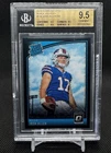 2018 Donruss Optic Rated Rookie Josh Allen #154 Black Velocity #4/25 BGS 9.5 GM