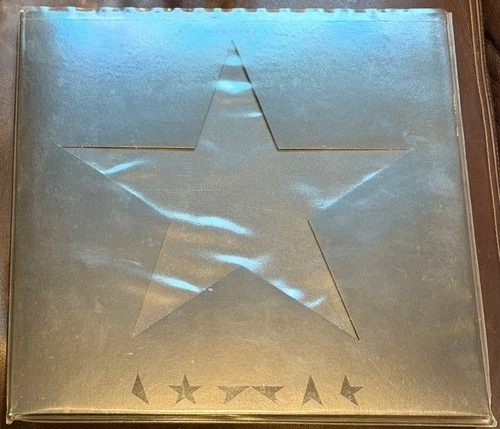 DAVID BOWIE - BLACKSTAR (SECOND EUROPEAN PRESSING - UNPLAYED)