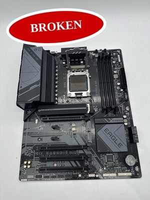 (BROKEN) GIGABYTE B650 EAGLE AX ATX Motherboard AM5 DDR5 Wi-Fi 6E PCIe 4.0 Black