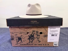 Filson X Stetson Wolf Canyon Hat 5x (Natural, 61 Silverbelly, Large, pre-owned)