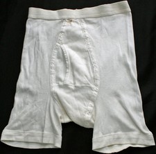 Vintage ARROW GUARDS Cotton Knit Mid Length Boxer Briefs 34