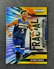 2024-25 Panini Prizm Black Basketball Anthony Edwards #7 Gold Prizm Fractal /10
