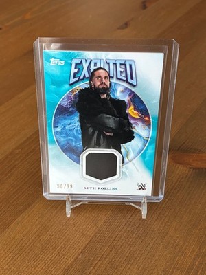 2025 Topps WWE Exalted Seth Rollins Relic /99