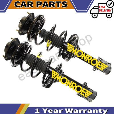 Monroe Front Struts Set Coil Spring Strut For Subaru Outback 2.5L 2011 2010 2012