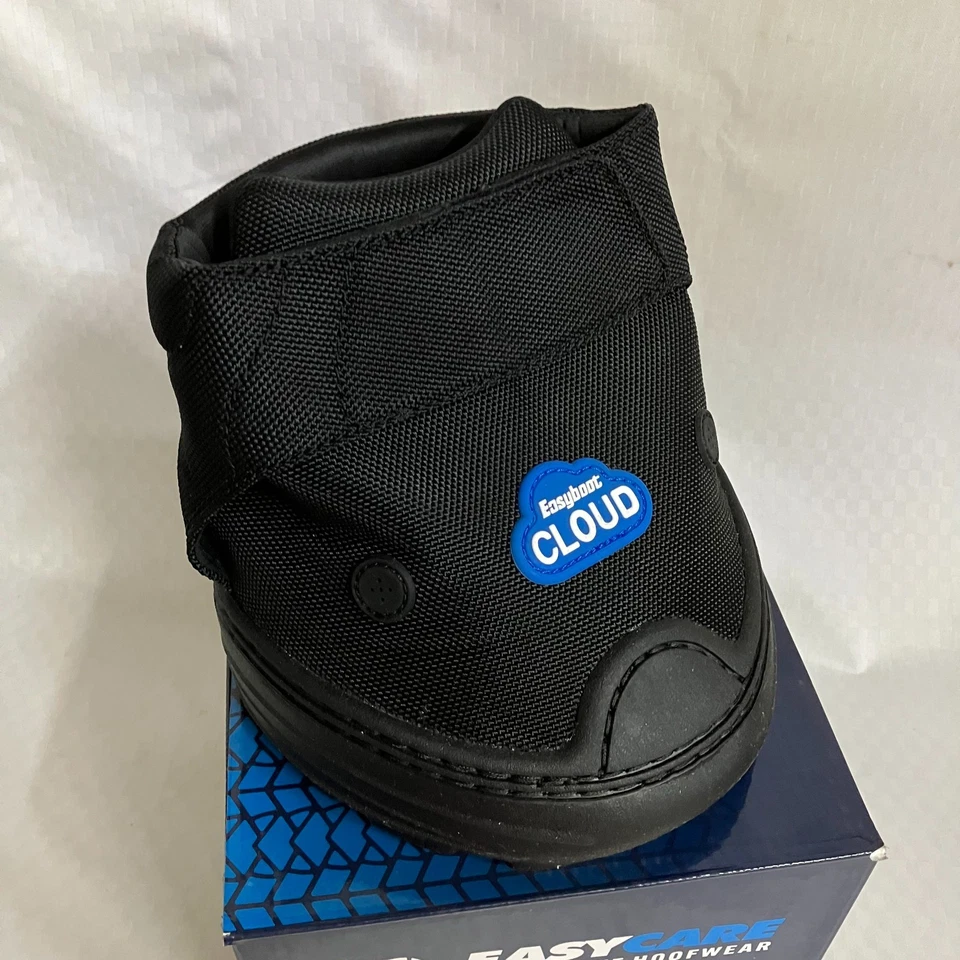 Botas Easycare Talla 4 Negras Easyboot Nube Casco Diseño Terapéutico Caballo Foto 3 de 4