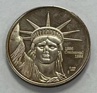 1986 Liberty Centennial Engelhard 1 Oz. .999 Silver Round