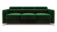 Couch Design Polster Modern Textil Stoff Bettfunktion Sofa 3 Sitzer Dreisitzer