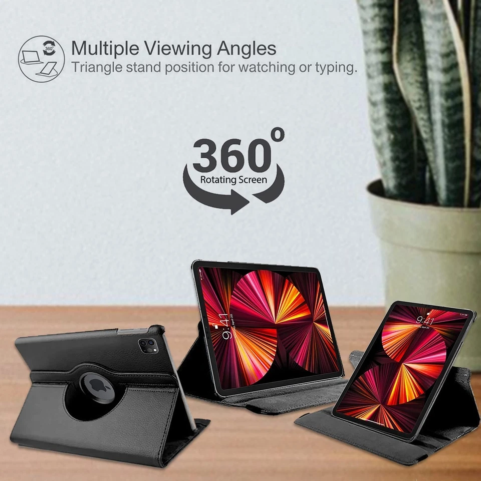 For iPad Pro 11 inch Case M5/M4 (2025-2024) Folio Case Smart Case Cover - Image 3 of 4