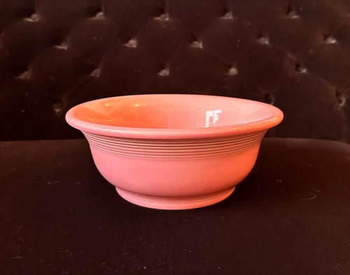 Homer Laughlin Fiestaware Rose Pink (Retired) Large Mixing Bowl 9.25"