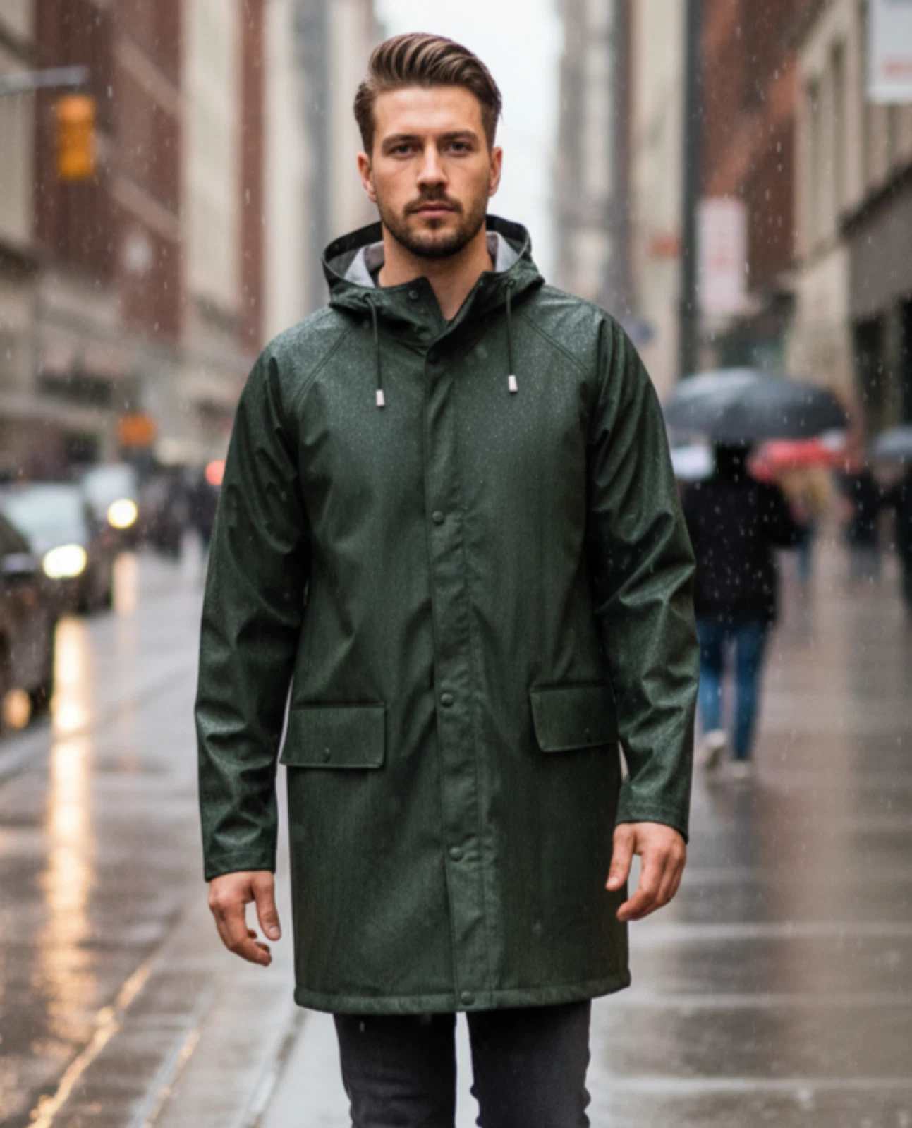 NEW Waterproof Unisex XL dark green Outdoor Fishing Workwear Hiking Rain Jacket
Opens in a new windo