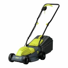 Challenge ME1031M 31cm Corded Electric Rotary Push Lawnmower 1000W Garden - Used