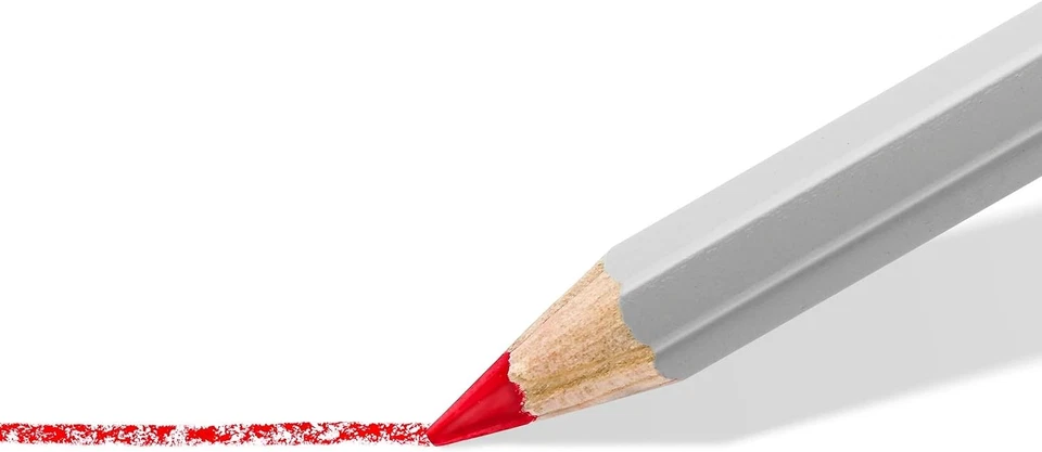 STAEDTLER 108-0 Lumocolor Omnichrom Non-Permanent Pencil - White (Box of 12) - Изображение 4 из 4