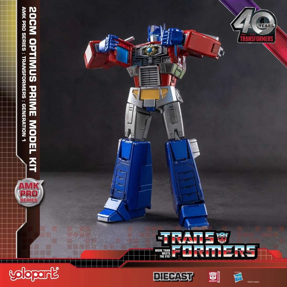 Transformers G1 AMK Pro Optimus Prime - Modelo Kit 20 cm - Yolopark - Imagen 4 de 4