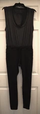 FP Movement OB1697039 Women's Sz S Black Off To The Races 1-Pc Jumpsuit $128