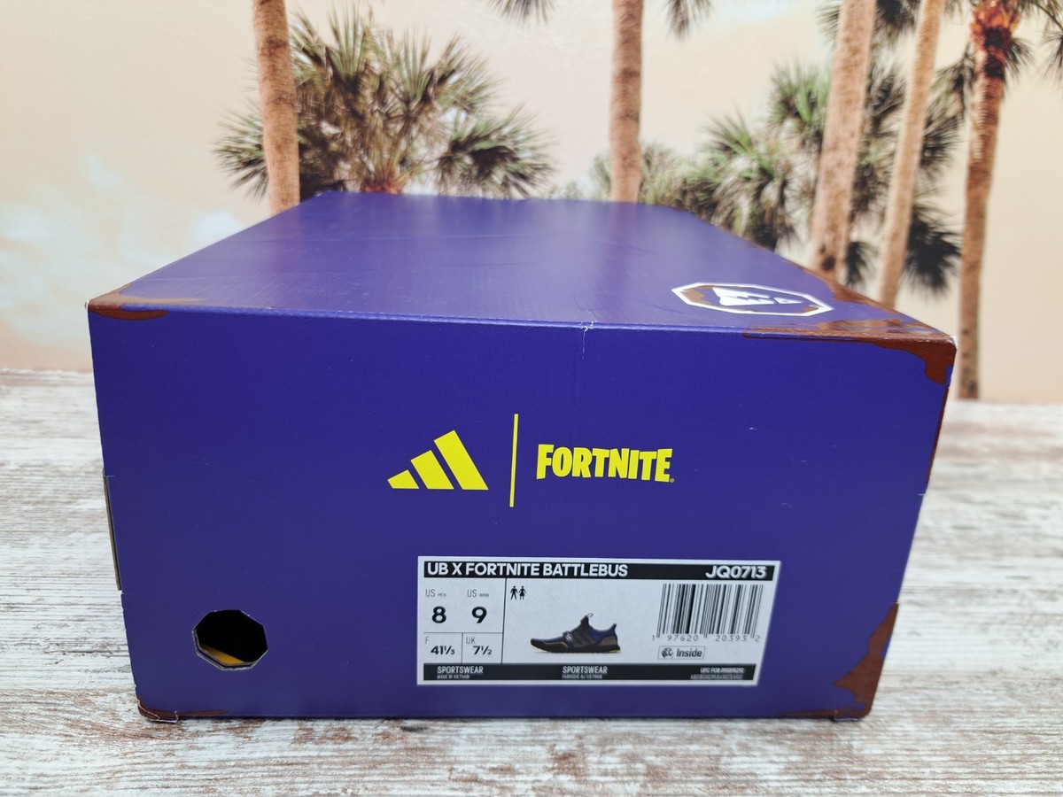adidas Ultraboost X Fortnite Battle Bus Royal Blue Men\'s Size 7 Fortnite x adidas Ultra Boost  main image 3