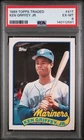 1989 Topps Traded - Ken Griffey Jr #41T (RC) New Cert, Extremely Clean For 6