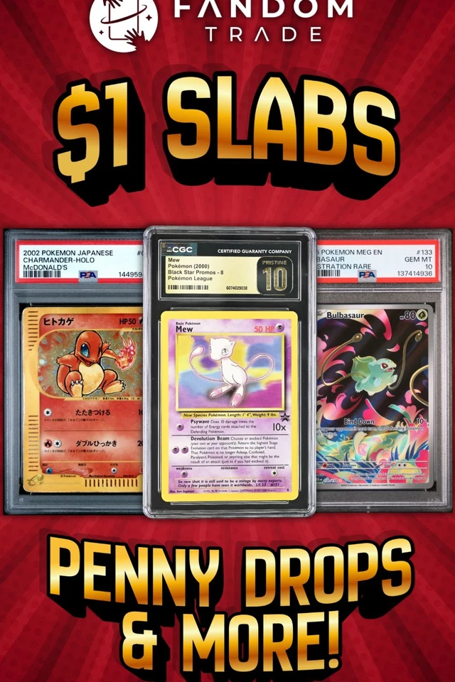 🔥COLLECT-A-CON RESTOCK! $1 START HOT SLABS!🔥BANGERS & PENNY DROPS!🔥