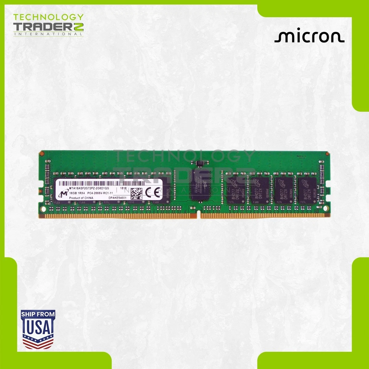 PC4-21300 (DDR4-2666) Bus Speed ECC Network Server Memory (RAM