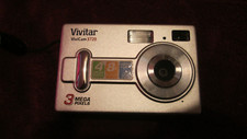 Vivitar ViviCam 3720 3MP Digital Camera - Silver