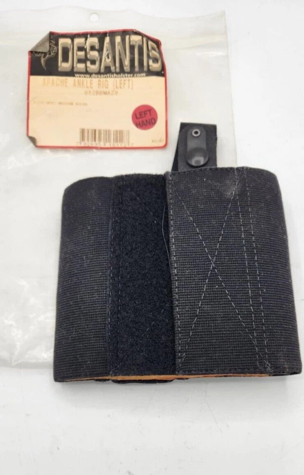 New: Desantis Apache Ankle Rig - Left Handed Concealment Holster - Medium Autos - Image 3 of 4