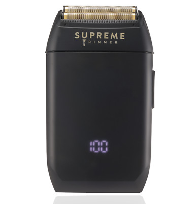 Supreme Trimmer CRUNCH Foil Shaver STF602 | For Short Hair & Stubble | Black