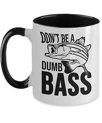 Fishing Gifts Dont Be A Dumb Bass Birthday Christmas Gift Idea For Men  Women Two 