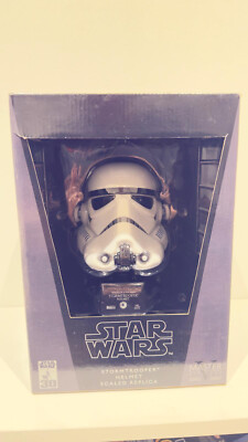 MASTER REPLICAS STAR WARS ANH STORMTROOP HELM 1/2 SKALIERT REPLIKAT SW-357SR NEU