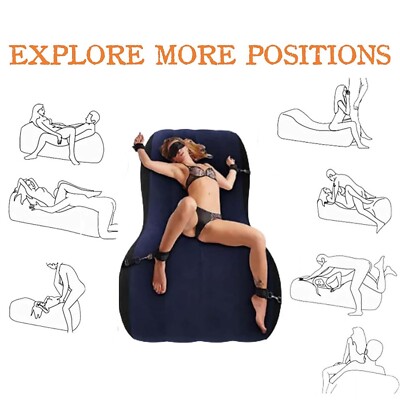 Sex Sofa for Couples Chair Stool Bed Inflatable Pillow Cushion Furniture Cuffs