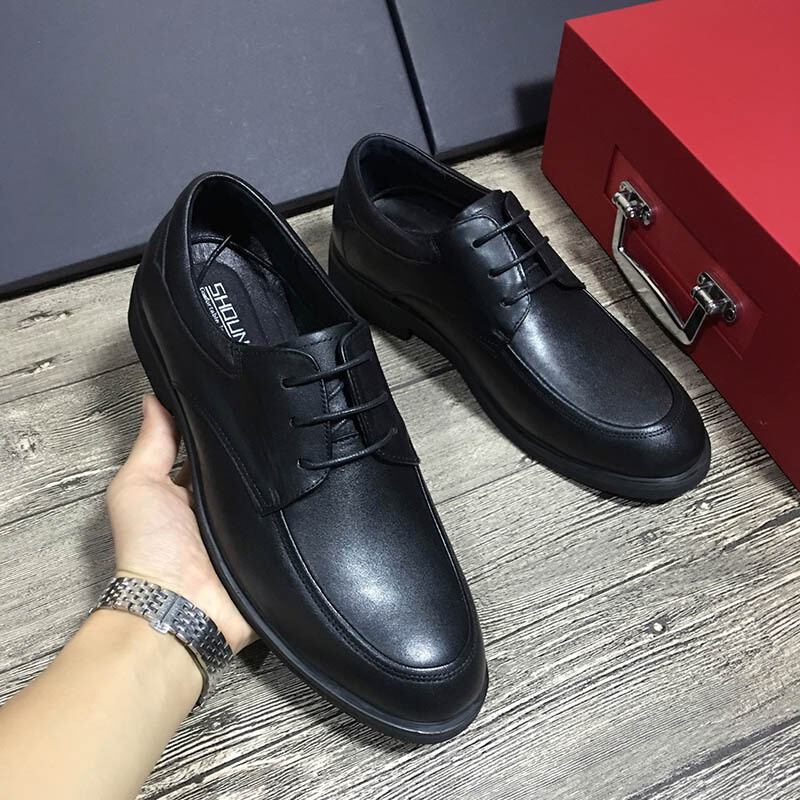 SAOLA Scarpe uomo taglie forti stringate business formali Oxford matrimonio festa scarpe da lavoro