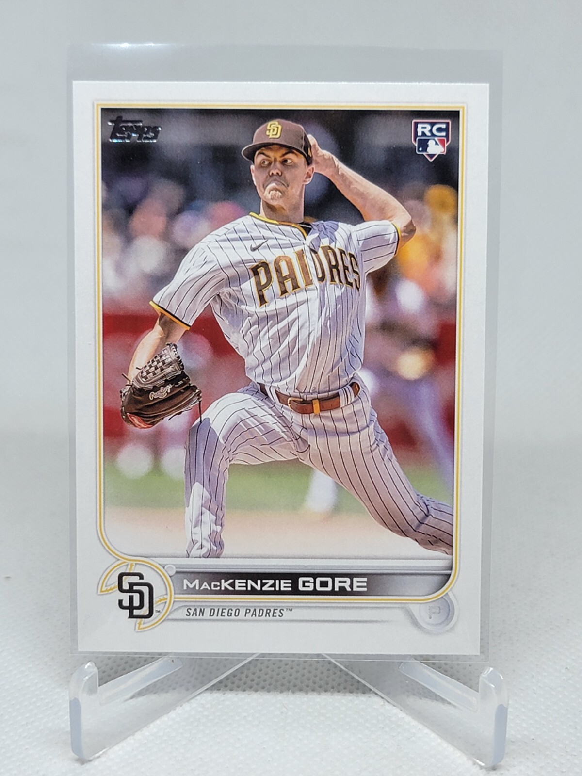 2022 Topps Update MacKenzie Gore Rookie RC #US81 San Diego Padres E2B
