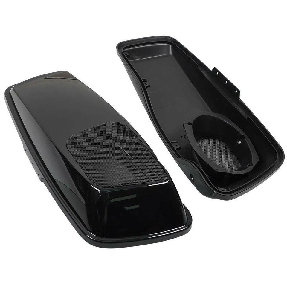 Tapas de altavoz 6x9 para Harley Touring Street Electra Glide 2014-21 alforja rígida Foto 2 de 4