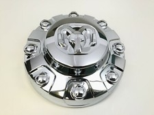 2019-2025 Ram 3500 Chrome Head Logo Center Front Wheel Cover Hub Cap Oem 2019-2025 Ram 3500 Chrome Head Logo Center Front Wheel Cover Hub Cap Oem