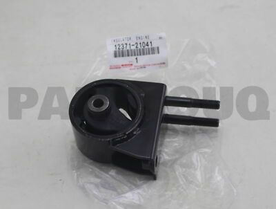 1237121041 Genuine Toyota INSULATOR, ENGINE MOUNTING, REAR 12371 