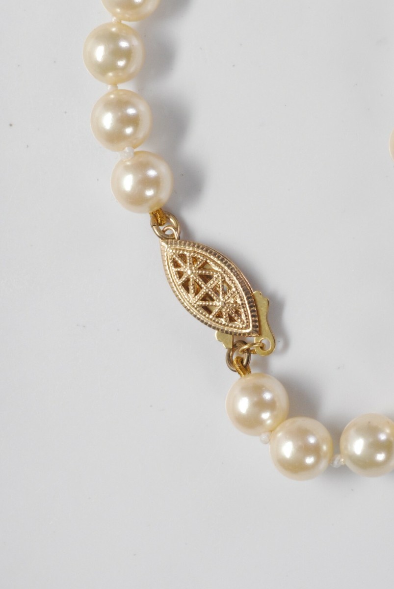 NIB MISAKI Japanese Pearls Necklace 18