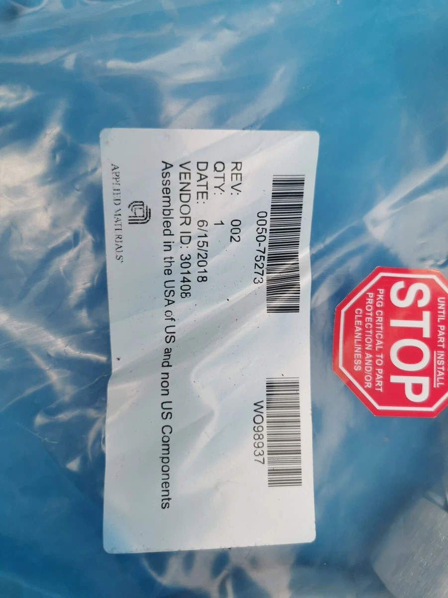 Applied materials 0050-75273 WO98937 | eBay 