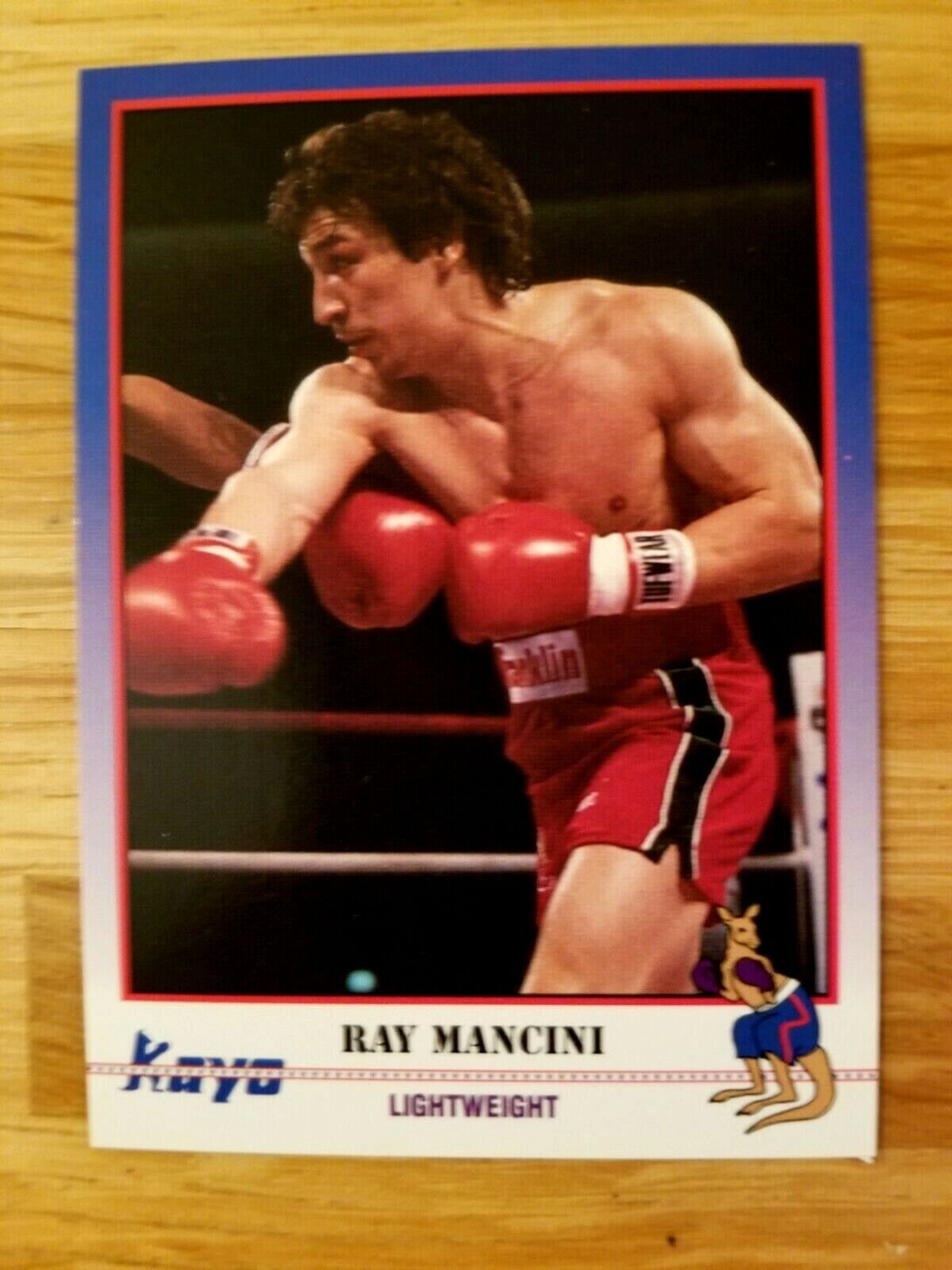 1991 kayo Boxing Card Ray(BOOM BOOM) Mancini Card #86 NM+ Condition Pack  Fresh