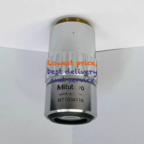 1PC Mitutoyo M Plan Apo 2X0.055 Microscope Objective Lens 200mm