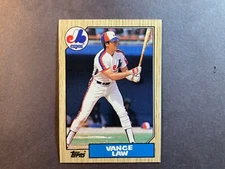 1987 Topps #127 Vance Law Montreal Expos EX-MT