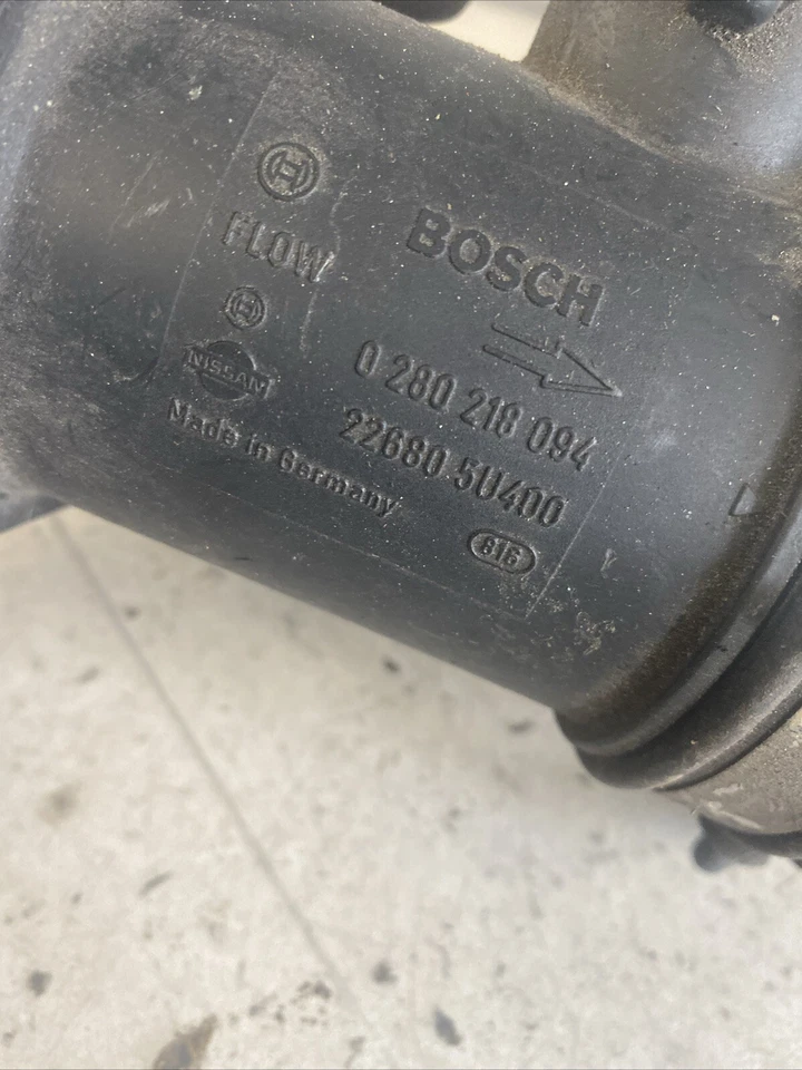 Nissan Almera 2005 medidor de flujo de aire 1,5 0280218094 Foto 2 de 4