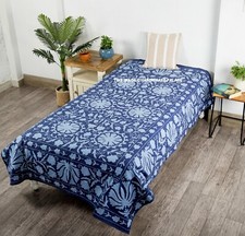 Hand Embroidered Wall Hanging Uzbek Silk Suzani Vintage Embroidery Throw Blanket