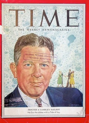 Original OCT 5, 1953 TIME Cover Only: PROCTER & GAMBLE'S MC  #COLUMBIA PICTURES