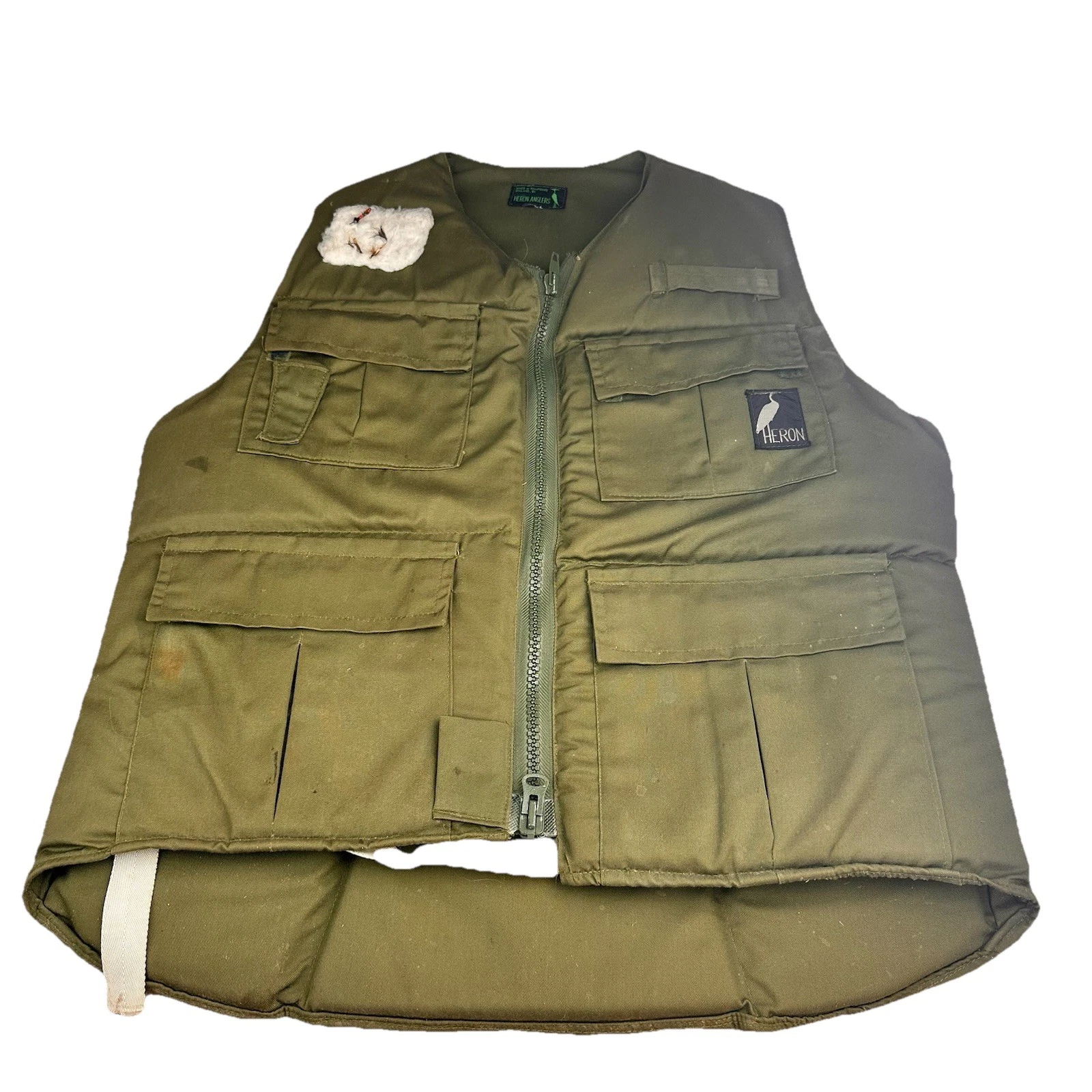 Heron Anglers Buoyancy Fishing Gilet Size Large Green Fly Fishing Wading Jacket
Opens in a new windo