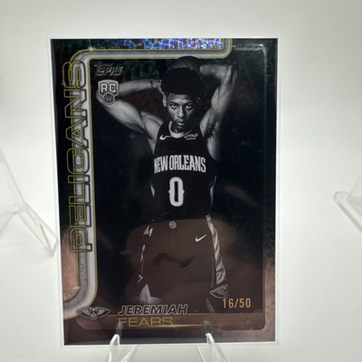 #ad 2025 26 Topps Jeremiah Fears RC Black Friday Target Exclusive SP 12 50 $95.00